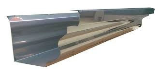 Spanish Gutter Stainless 304 Smoke Std CBC Type 8ft length